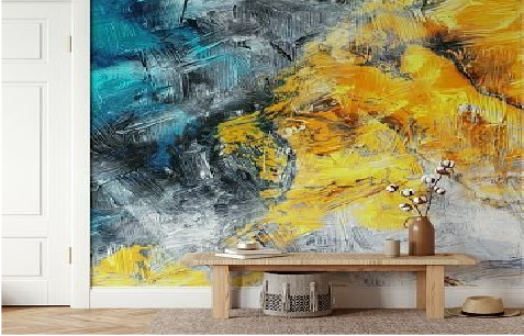 上饶墙面油画如何保养？