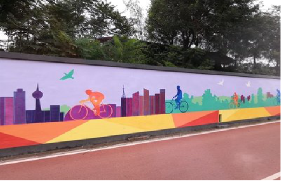 上饶墙体彩绘-围墙