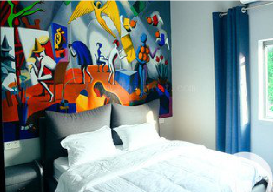 上饶对于酒店的墙体彩绘而言更注重哪些方面？