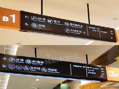 上饶如何通过商场标识牌引导客流分布？