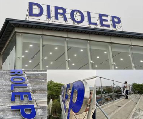 上饶楼顶发光字安装的注意事项。